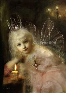 天使 妖精 絵画 フェアリー オブ ハピネス フォトグラフ フェアリー エンジェル アート インテリア ヴィクトリア Charlotte Bird シャーロットバード イギリス 英国