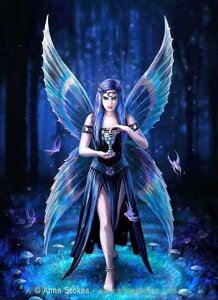 �G���`���[���g�����g�y�A�� �X�g�[�N�X�z Anne Stokes 3d�A�[�g�v�����g �|�X�g�J�[�h �͂��� �n�K�L �S�V�b�N �t�@���^�W�[�Ɖp������ ���}���e�B�b�N �V�g�G�� �G���W�F�� �C�M���X �p���G