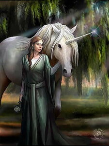 �A�[�g�v�����g �t�@���^�W�[�Ɖp�������@���}���e�B�b�N ���j�R�[���G�� �O�b�Y �C�M���X �p���G�� �G�o�[�O���[�Y�y�A�� �X�g�[�N�X�z Anne Stokes