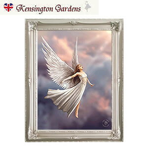 3dアートプリント ファンタジーと英国文化 額入りアート インテリア 壁掛け 絵 ロマンティック 天使雑貨 エンジェル イギリス 英国雑貨 アセンション【アン ストークス】Anne Stokes