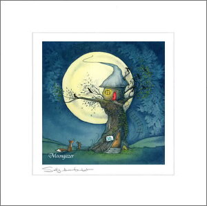 g؂̏̉Ɓhy[QCU[z EH[^[J[[A[gvg by T[ A o[g Moongazer Cards by Sally Anne Lambert@CMX pG݁@dG