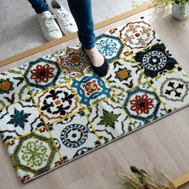 玄関マット トルコ製 ウィルトン織り 約70×120cm 抗菌防臭 消臭機能 へたりにくい 【北海道・沖縄・離島 送料別】