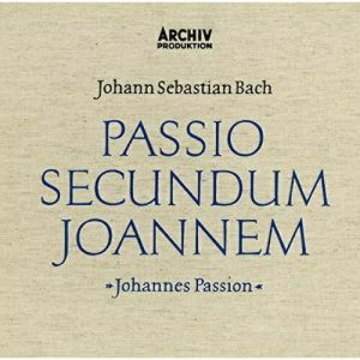 楽天市場 Cd カール リヒター J S バッハ ヨハネ受難曲 Shm Cd 歌詞対訳付 Ucca 5067 Kenso 楽天市場店