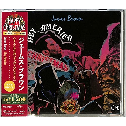 CD　ジェームス・ブラウン　ヘイ・アメリカ(イッツ・クリスマス)　UICY-80189　(解説歌詞付)　(生産限定盤)