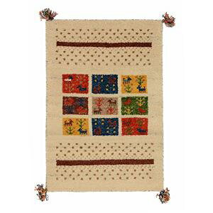 ギャッベ ラグ 約70X120cm 「GABBEH D19」 (マルチ) (メーカー取り寄せ) (北海道・沖縄送料別)