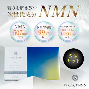\リニューアル品/【PERFECT NMN】 NMN サーチュイン遺伝子 酵母 ニコチンアミドモノヌクレオチド ビタミン NAD NAD+ Sirtuin NMNSirtuin ヒト ビタミンB3 エイジングケア 高濃度NMNサプリメント サプリ