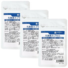乳酸菌 サプリ 20兆個 23種の乳酸菌 + 酵素 ×3個お得セット 乳酸菌 EC-12 乳酸菌サプリメント 乳酸菌 カプセル 菌パワー ビフィズス菌 プロバイオティクス 送料無料
