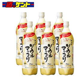 サントリー ソウルマッコリ 6度 1L 1000ml 6本セット 料飲店様向け マッコリ