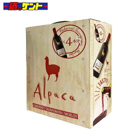 アルパカ カベルネ メルロー 赤 3L パック 13度　バックインボックス