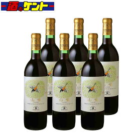 日本 京都 丹波ワイン 山雀 赤 720ml　6本セット