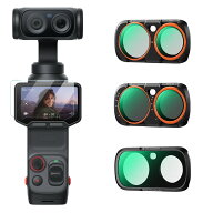 限定10%OFFxP5倍!! K&F CONCEPT Insta360 Luna Ultra専用 レンズフィルター 3点セット CPL＋ブラックミス…