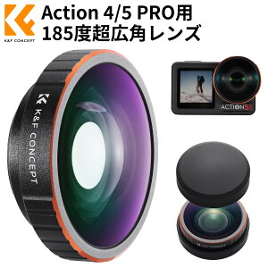 K&F CONCEPT Osmo Action 4/5 PRO�p �t�B���^�[ (�L�p�����Y) �����Y�t�B���^�[ �����Y�ی� �\�t�g���� AGC���w�K���X �����ߗ� �v���e�N�g�t�B���^ 28�w�i�m�R�[�e�B���O �����h�� �����ȒP�i�˂�����