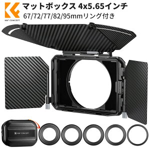 Max10%OFFzz!!}bg{bNX 4x5.65C` Mini Matte Box TChtOL J[{t@Co[ 67mm/72mm/77mm/82mm/95mm̃A_v^[Ot 2̊p^tB^[\ [P[Xt