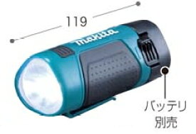 マキタ電動工具　10.8VLEDフラッシュライト（充電式懐中電灯）　ML100【バッテリー・充電器は別売）