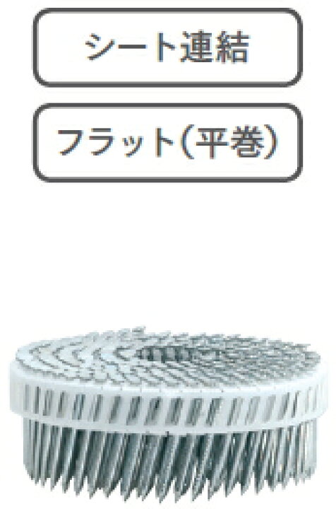 楽天市場】ムラタ シート連結釘 コンクリート用27mm CMP25-27【1縛り 
