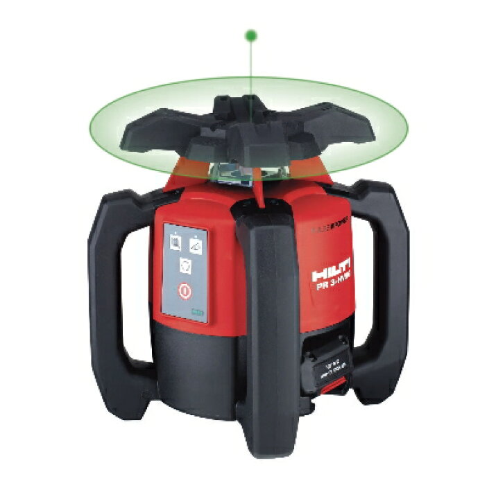 楽天市場】HILTI（ヒルティ） グリーン回転レーザー PR3-HVSG【受光器 