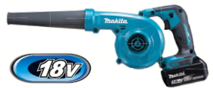 楽天市場】マキタ電動工具 18V充電式ブロアー UB185DRF【BL1830B×1個  