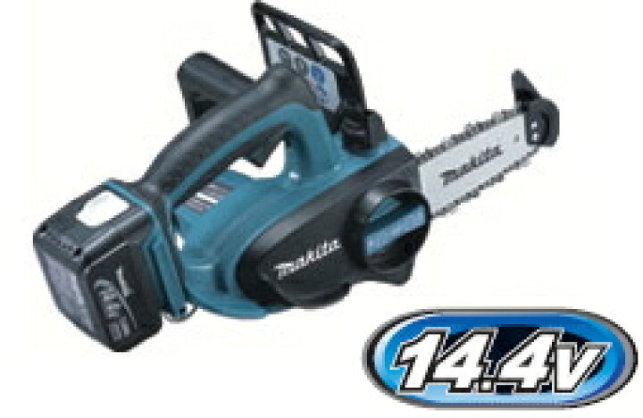 楽天市場】マキタ電動工具 14.4V充電式チェーンソー UC121DRF【BL1430B  