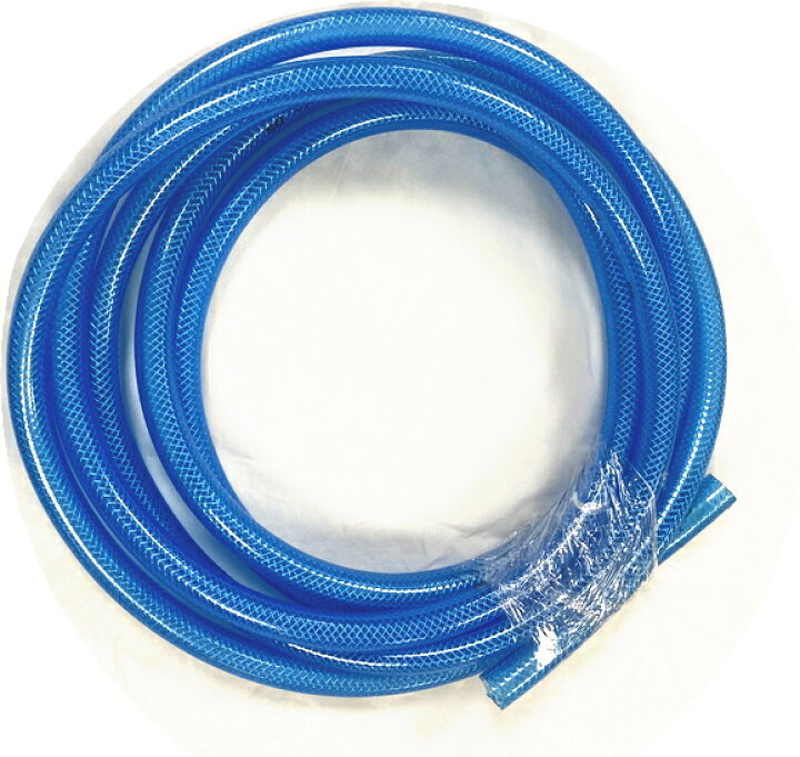 楽天市場 水道ホース計り売り ガーデンホース 網入 内径f15mm 外径fmm 約5 0ｍ 高圧洗浄機との接続などに ケンチクボーイ