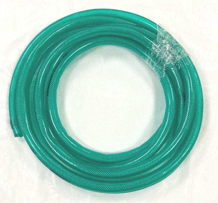 楽天市場 水道ホース計り売り ガーデンホース 網入 内径f15mm 外径fmm 約5 0ｍ 高圧洗浄機との接続などに ケンチクボーイ