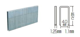 マキタ電動工具　4mmMA線フローリングステープル　長さ38mm　438MAF　F-81846（小箱3024本入）　※旧A-81563