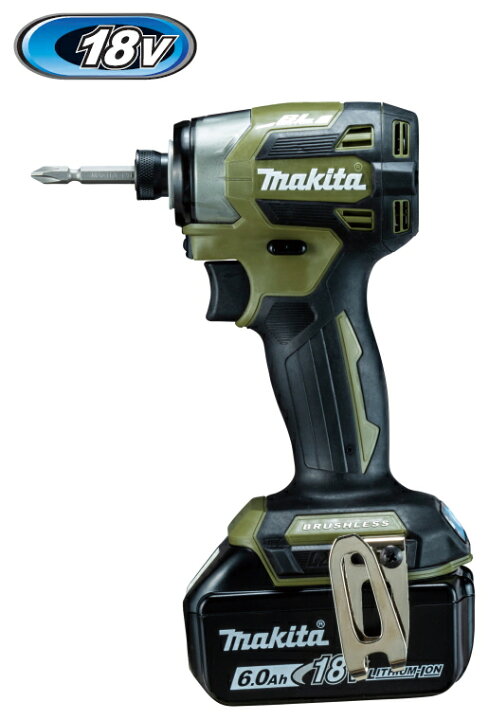 Makita 18V 6.0Ah ブラシレスインパクトドライバー 