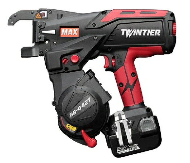 楽天市場】MAX（マックス） 14.4V充電式鉄筋結束機 ツインタイアRB 