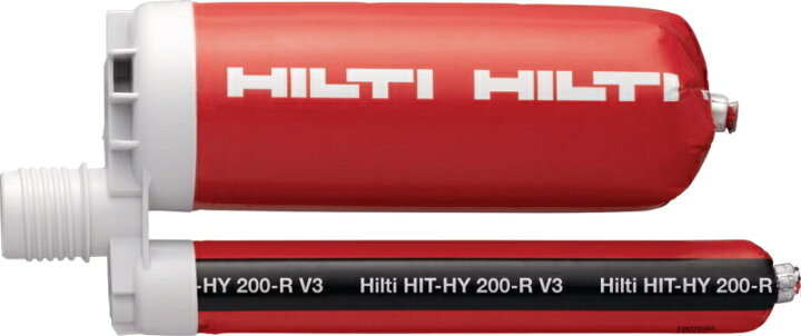 楽天市場】HILTI（ヒルティ） 接着系注入方式アンカー HIT-HY200-R V3 