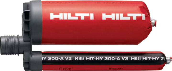 楽天市場】HILTI（ヒルティ） 接着系注入方式アンカー HIT-HY200-A V3 