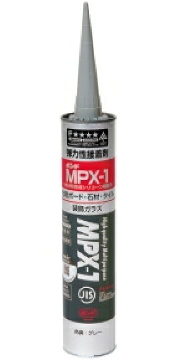 楽天市場】コニシ ボンド MPX-1 グレー（333ml） ＃57778【1本バラ 