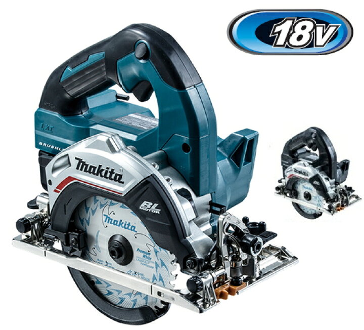 楽天市場】マキタ電動工具 【125mm】18V充電式マルノコ HS474DRGX（青 