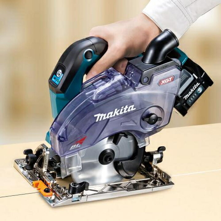 楽天市場】マキタ電動工具 【125mm】40Vmax充電式防じんマルノコ（逆 