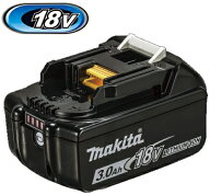 マキタ電動工具　18V スライド式バッテリー 【3.0Ah】 BL1830B　A-60442（残量表示機能付）【マキタ純正…