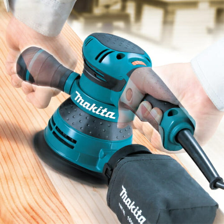 楽天市場】マキタ電動工具 125mmランダムオービットサンダー（可動式 