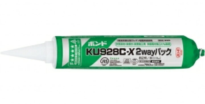 楽天市場】コニシ ボンド KU928C-X 2wayパック（760ml） 円錐ノズル付 