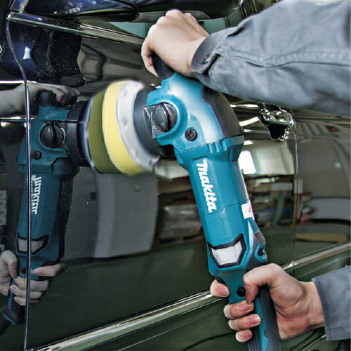 楽天市場】マキタ電動工具 125mmランダムオービットポリッシャー  
