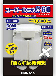 Mcށ@WING ACE@X[p[~lX 60CLp@LEDd@SLX-60LED@433-917y1z