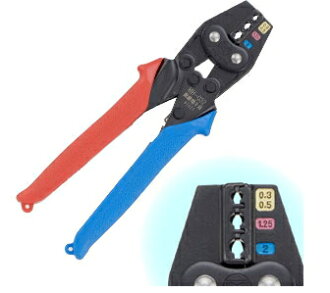 マーベル圧着工具ハンドプレスMH-032