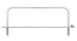 帝金 バリカー横型 S82C-20 スタンダード 脱着式【個人宅配送の場合は都度送料お見積りとなります】