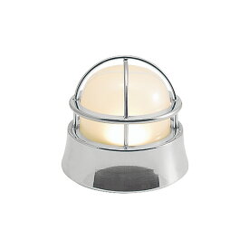 ゴーリキアイランド　真鍮　マリンランプ(クモリガラス&LEDランプ)　BH1000LOW　FR　LE　銀色【真鍮　アンティーク　ブラス　雑貨】