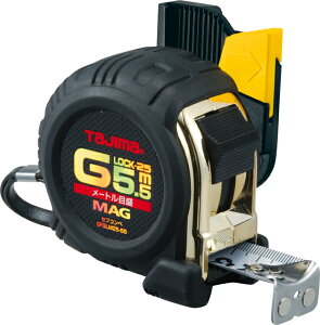 タジマツール スケール コンベックス セフコンベ Gロックマグ爪25×5.5m SFGLM25-55BL メートル目盛
