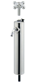 KAKUDAI　カクダイ　624-082　共用ステンレス水栓柱（ショート型） | ケンチクボーイ