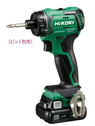 楽天市場 Hikoki ハイコーキ 日立電動工具 10 8v 4 0ah コードレスドライバドリル Db12dd 2ls Bsl1240m 2個 充電器 ケース付 ケンチクボーイ