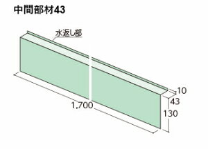 tNr@EFU[^CgiTbVpj@ԕ43@[130×1700×43mm]@WTS43y1P[X/20{z