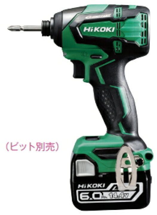 楽天市場】HiKOKI/ハイコーキ 14.4V [6.0Ah] コードレスインパクト 
