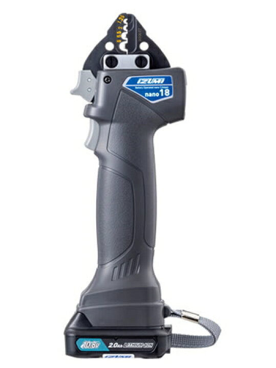 楽天市場】IZUMI/イズミ 10.8V電動機械式工具（圧着） nano18 