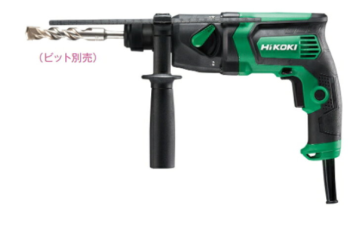 016□おすすめ商品□ハイコーキ HiKOKI 18mm ロータリーハンマドリル DH18PG ☆HiKOKI (ハイコーキ) ロータリーハンマドリル HiKOKI ハイコーキ 工具 ハンマドリル DH18PG ブラック 18mm ケース付