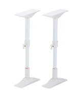 平安伸銅工業　強力地震ポール　S　REQ-35（35〜50cm）　ホワイト　【1セット/2本入】