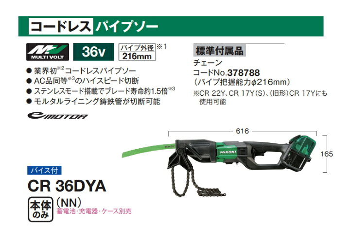 楽天市場】【特価品!!】HiKOKI/ハイコーキ 【36V/マルチボルト 