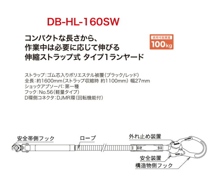 楽天市場】DENSAN（デンサン/ジェフコム） 墜落制止用器具 ハーネス 
